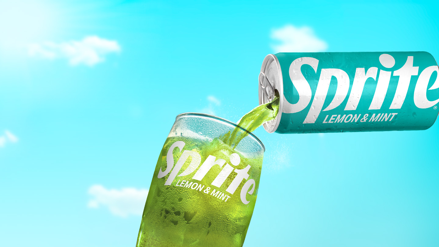Sprite Lemon and Mint Can