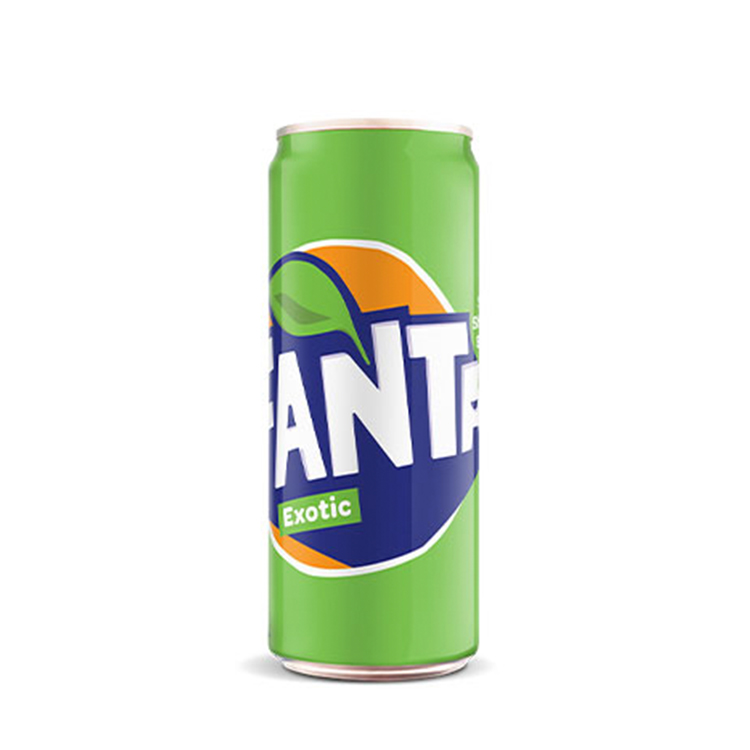 Një kanaçe me pije Fanta Exotic