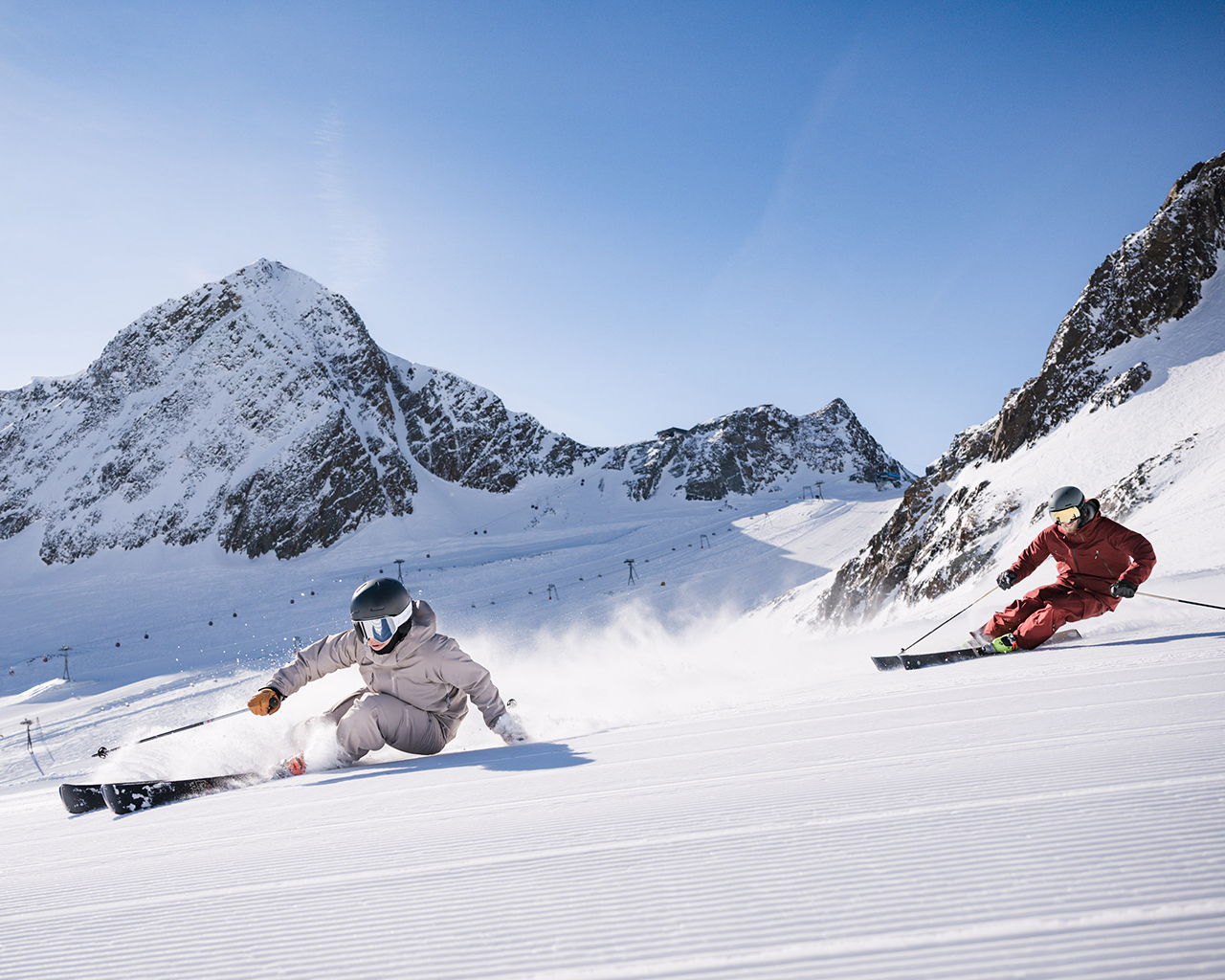 Skitage am Stubaier Gletscher