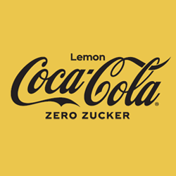 Das Coca-Cola Lemon Zero Logo