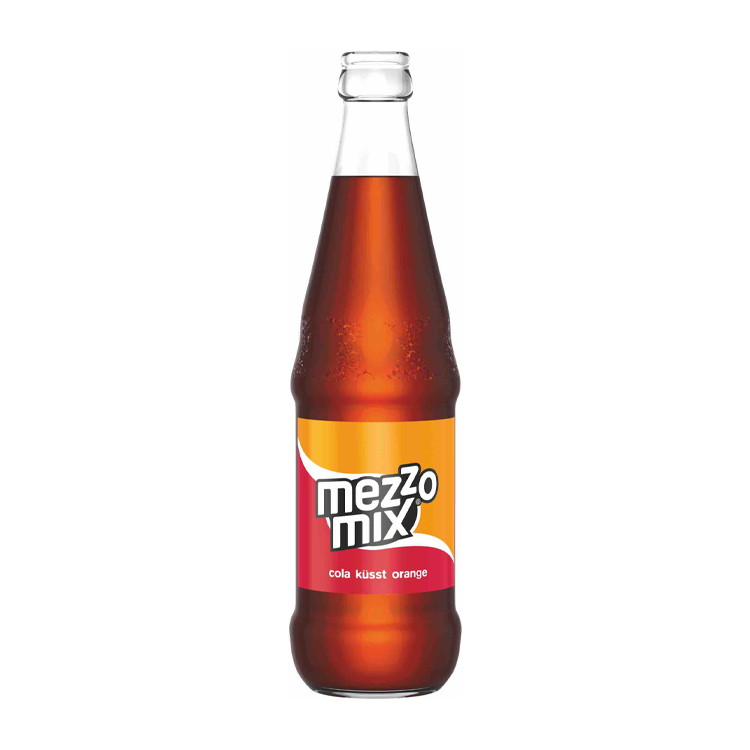 Eine Flasche mezzo mix