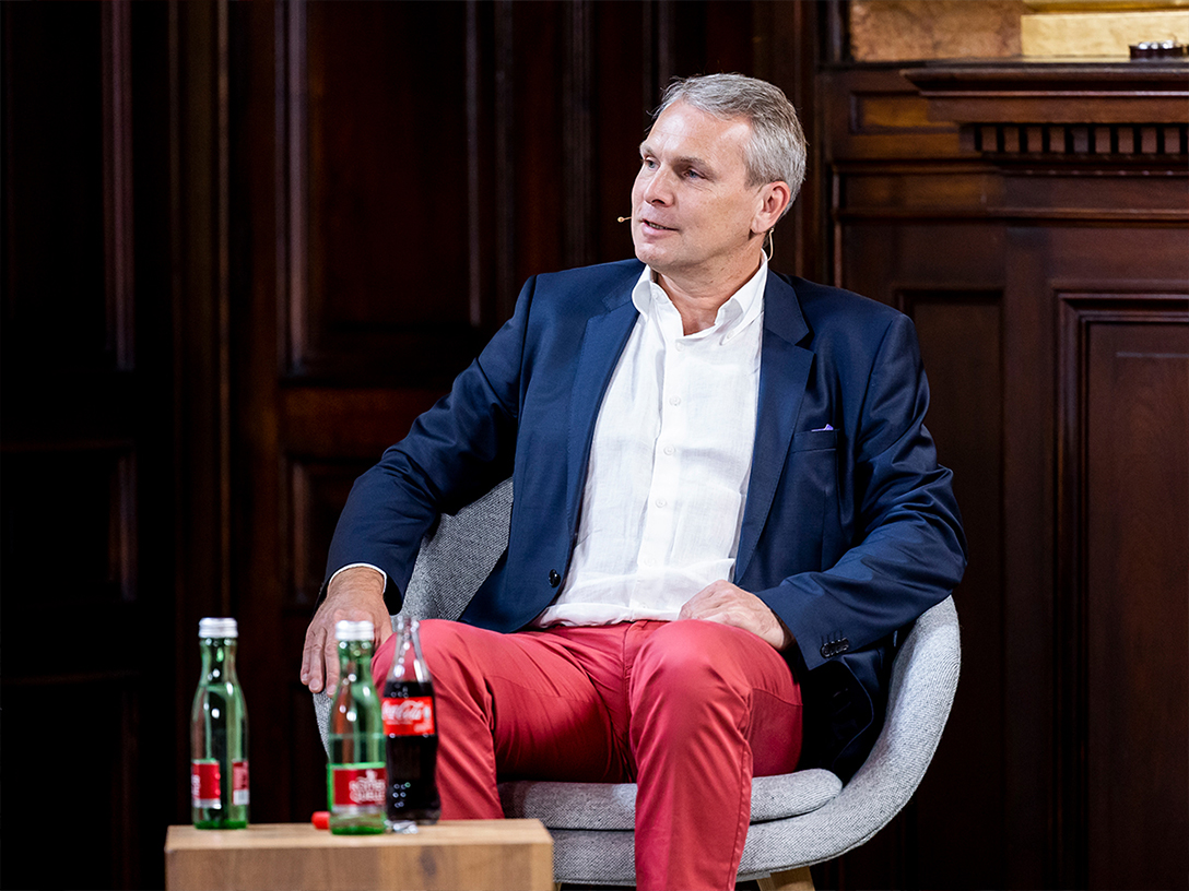 Roland Fehringer im Coca-Cola Real Talk