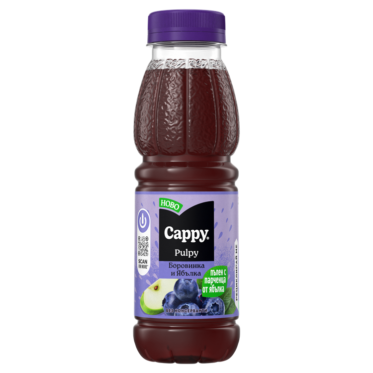 Cappy Pulpy Боровинка и Праскова