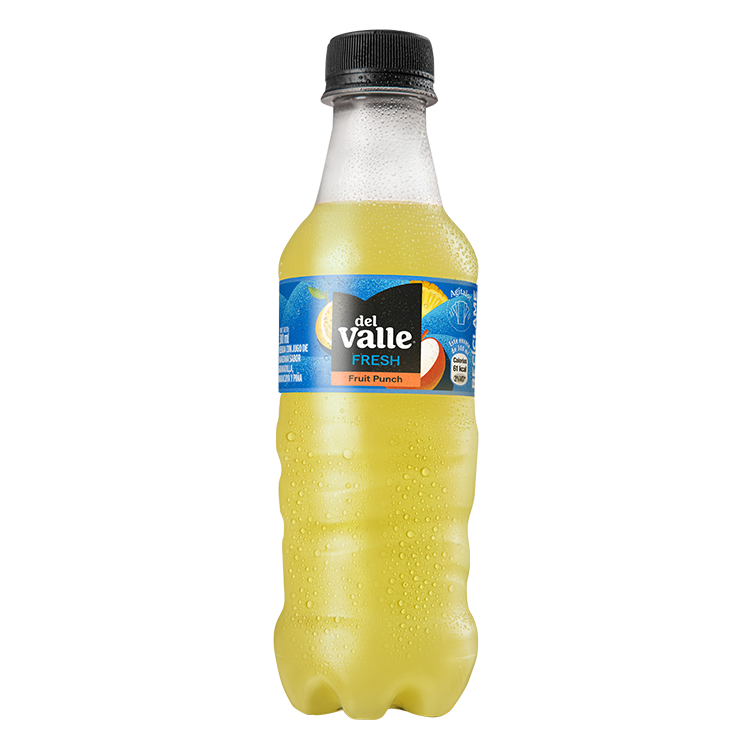 Botella de Del Valle Fresh Fruit Punch 300mL