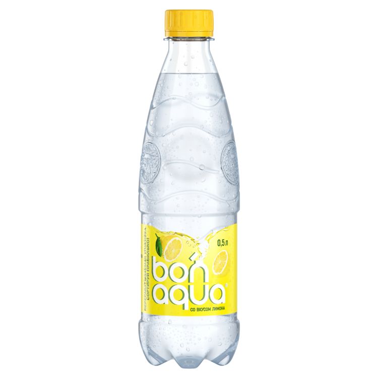 Бутылка Бонаква со вкусом лимона