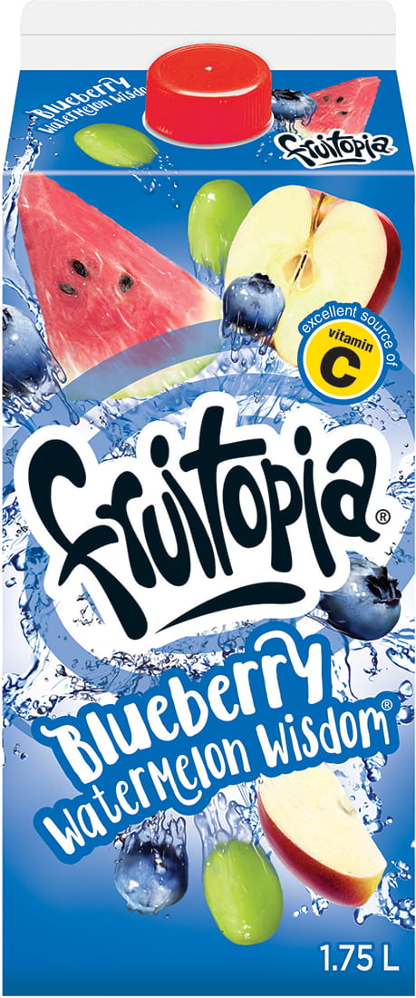 fruitopia Blueberry Watermelon Wisdom 1.75 L carton