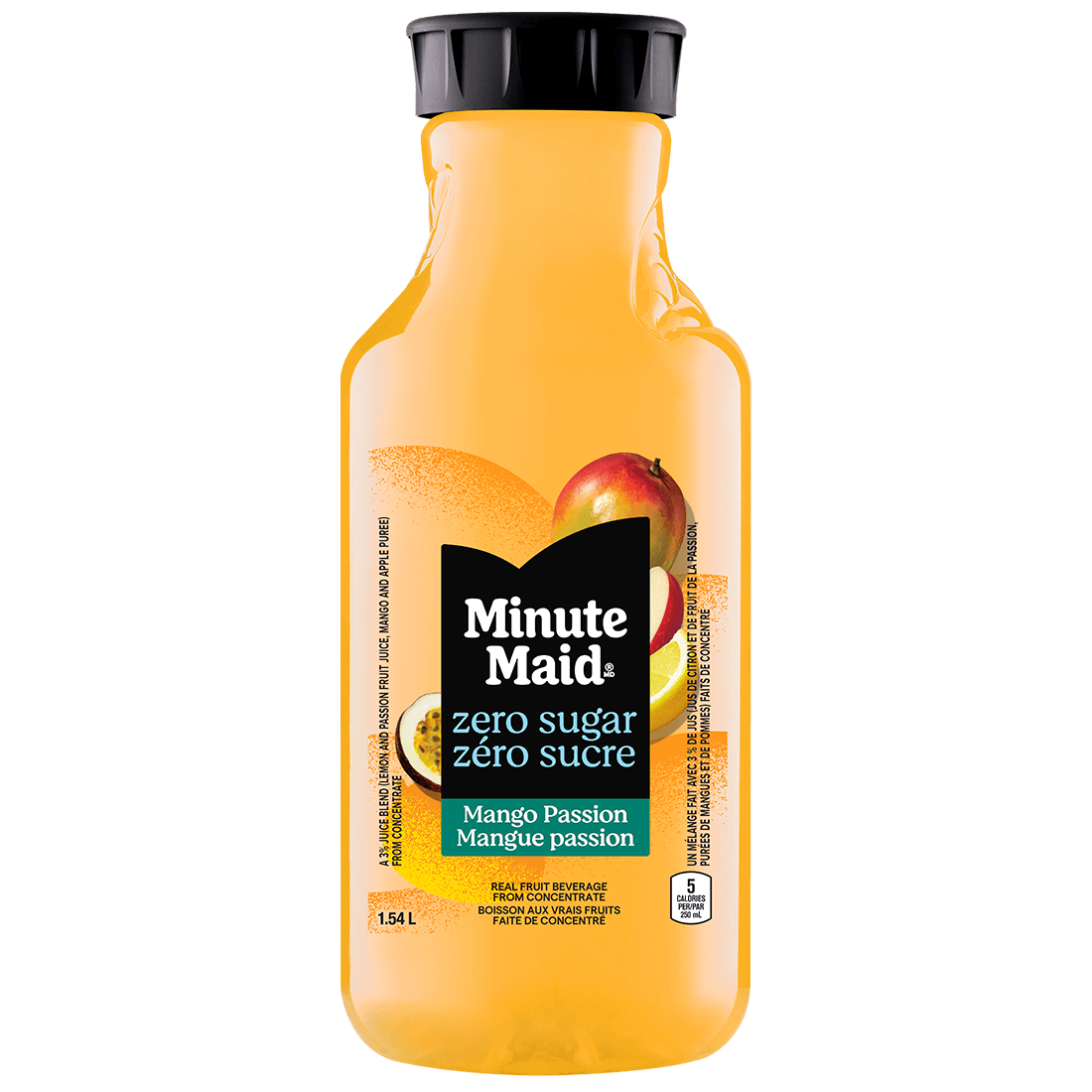 Minute Maid zero sugar Mango Passion 1.54 L bottle