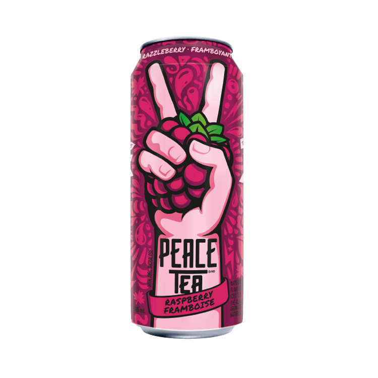 Peace Tea Razzleberry Framboise can