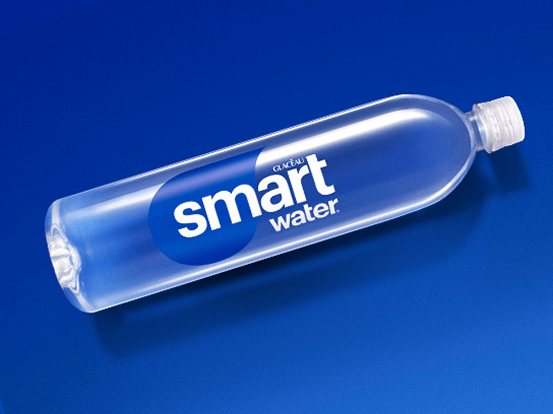 a bottle of smartwater
