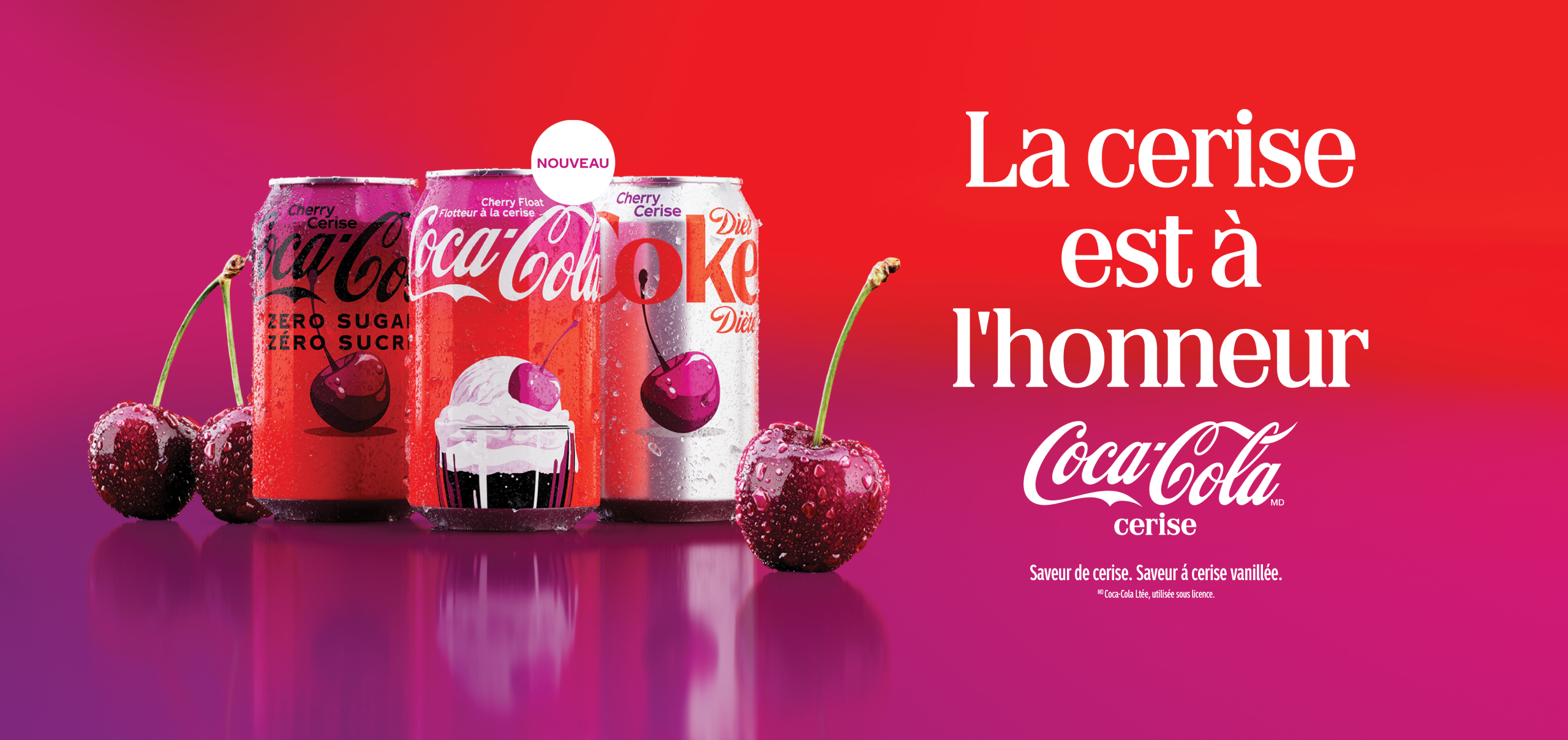 la cerise est à l'honneur