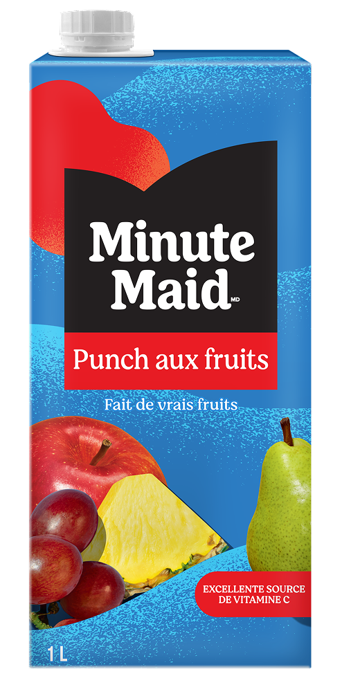 Minute Maid Punch aux fruits, 1L Box