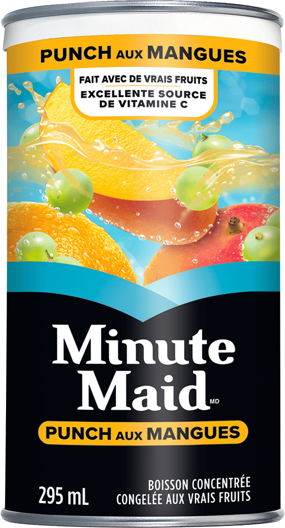 Minute Maid Punch aux mangues 295 mL oîte surgelée