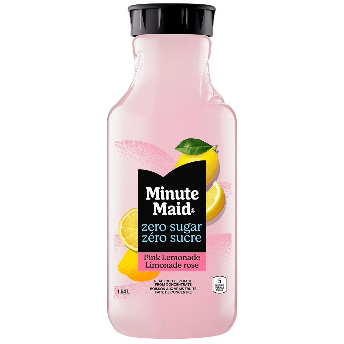 Minute Maid zéro sucre Limonade rose 1.54 L bouteille