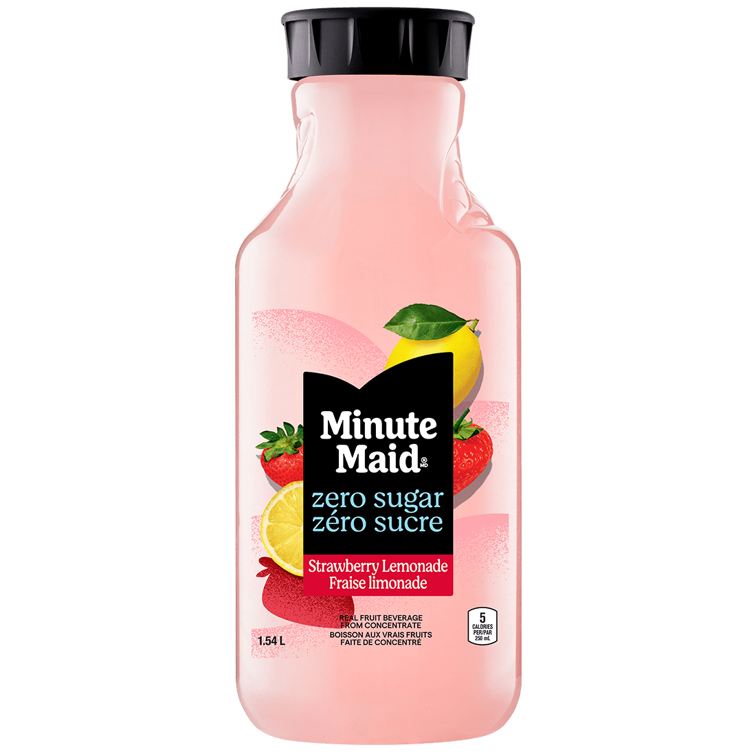 Minute Maid zéro sucre fraise limonade 1.54 L bouteille