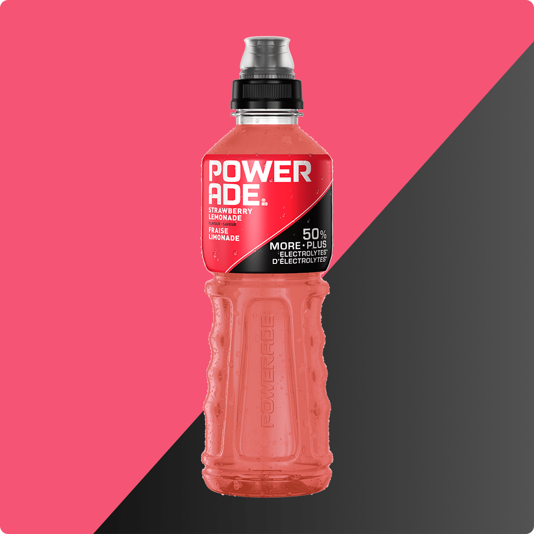 POWERADE Fraise Limonade 710 mL bouteille