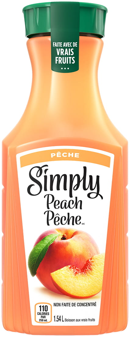 Simply Pêche 1,54 L bouteille