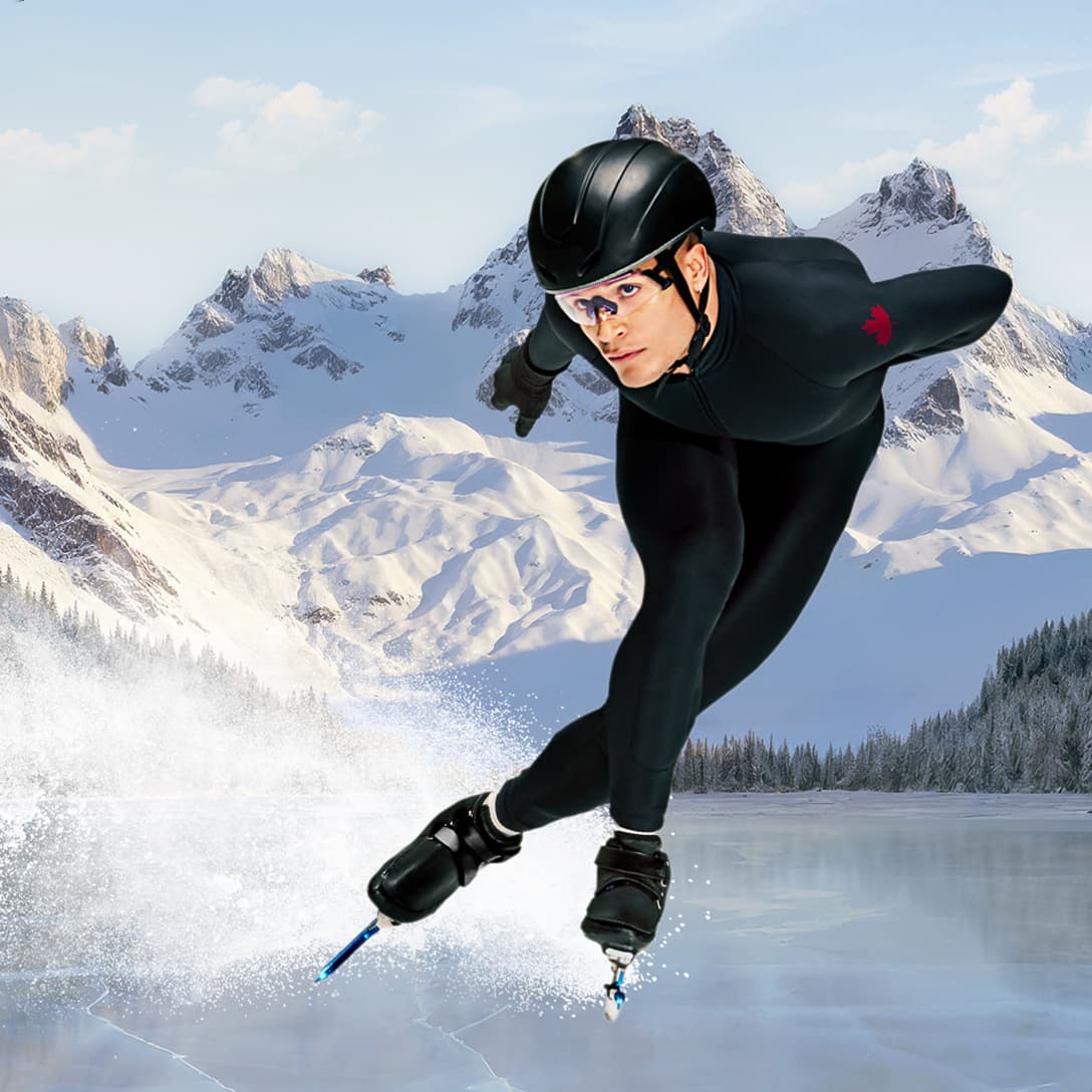 Jordan Pierre-Gilles, Olympien, Patinage de vitesse​