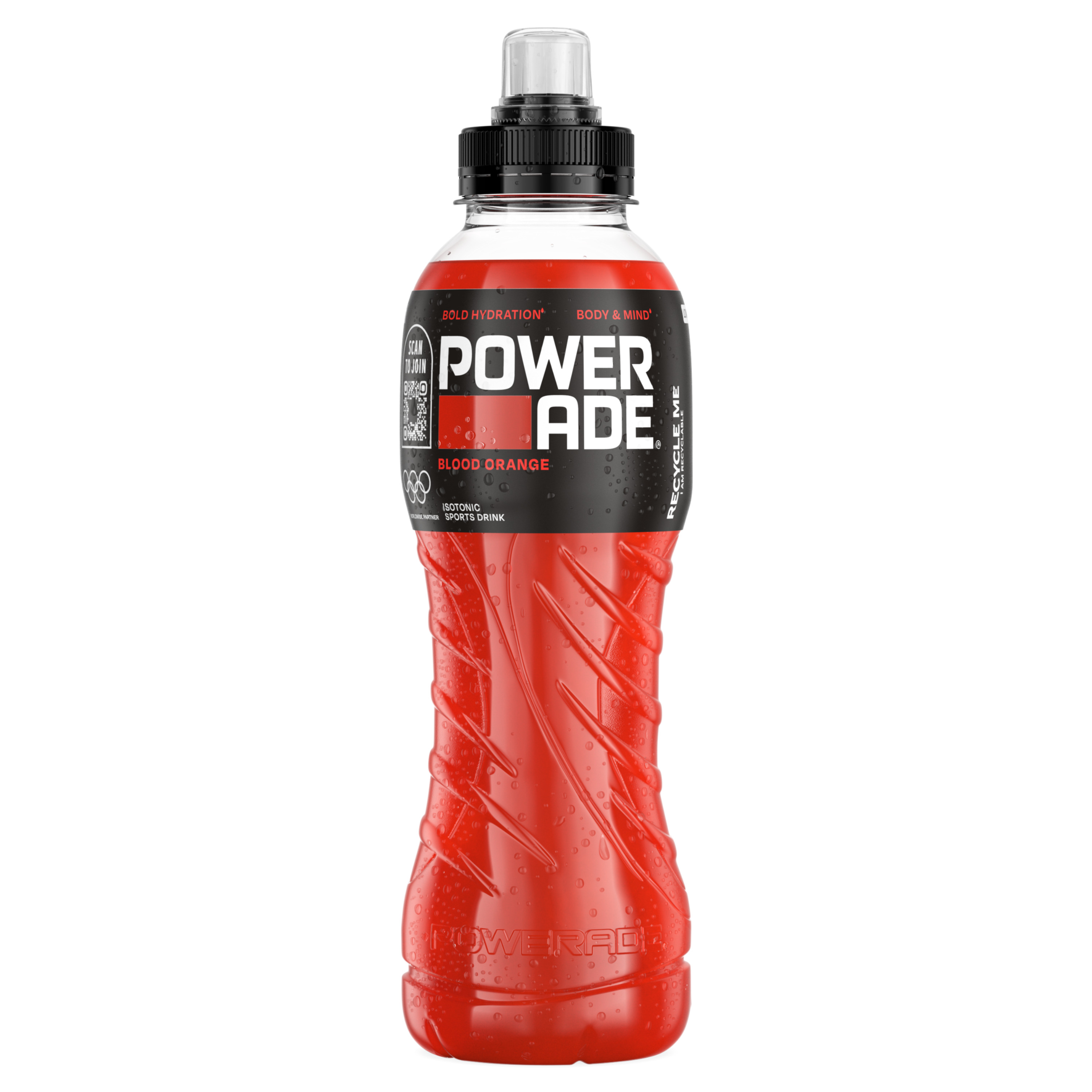 Bouteille de Powerade Blood orange