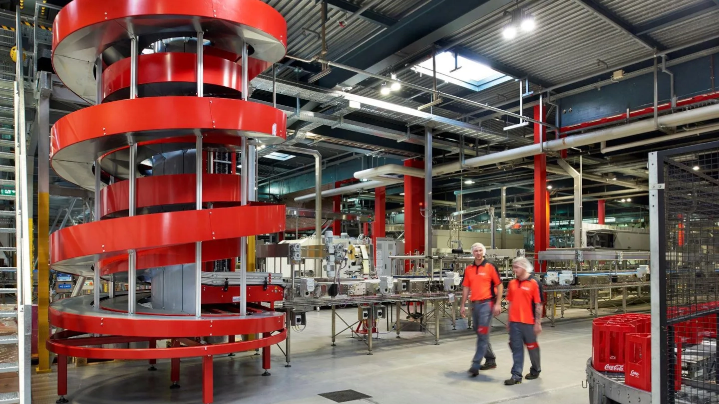 Coca-Cola HBC Schweiz Abfüllung in Dietlikon