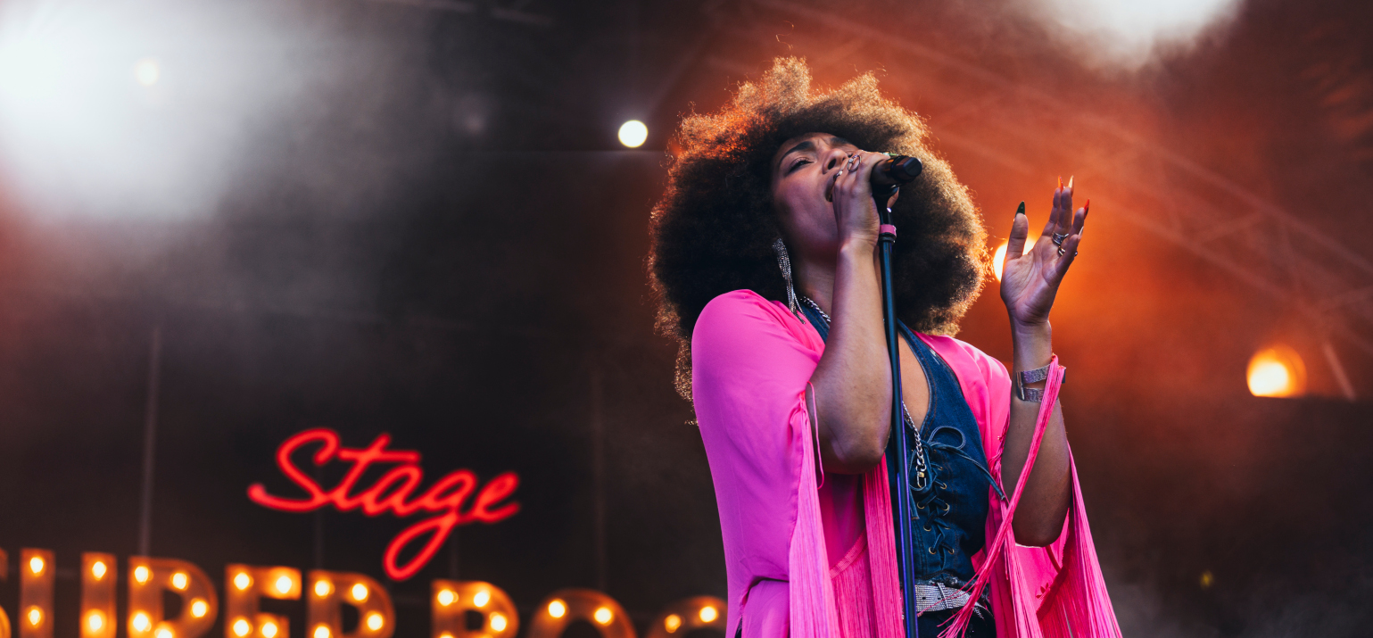 Scène Superbock Shooting Concert