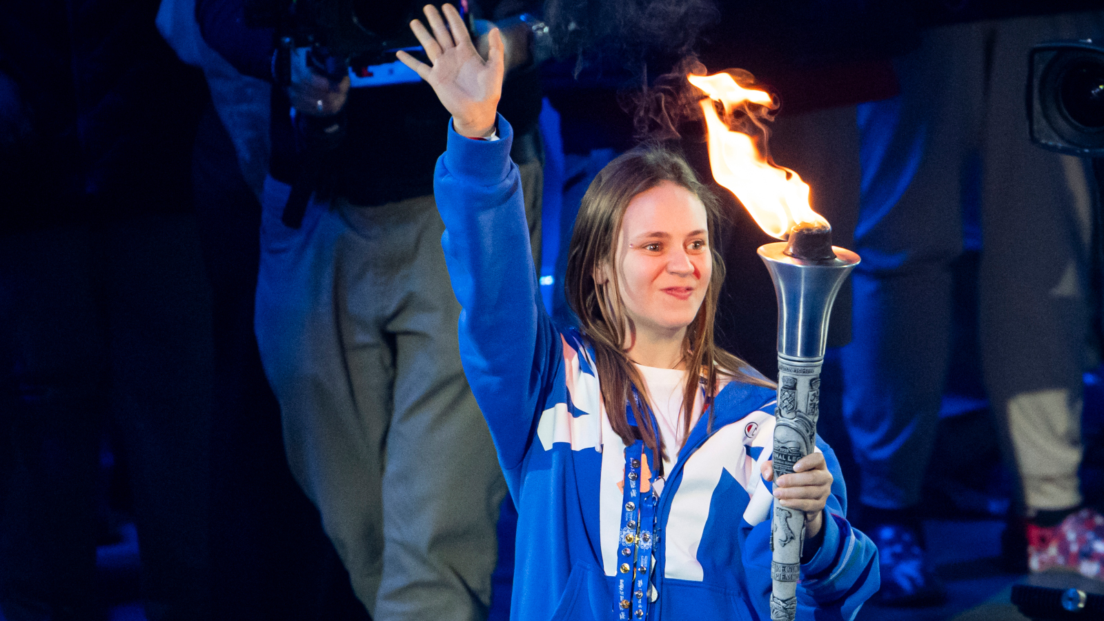 opening ceremony special olympics world winter games Turin