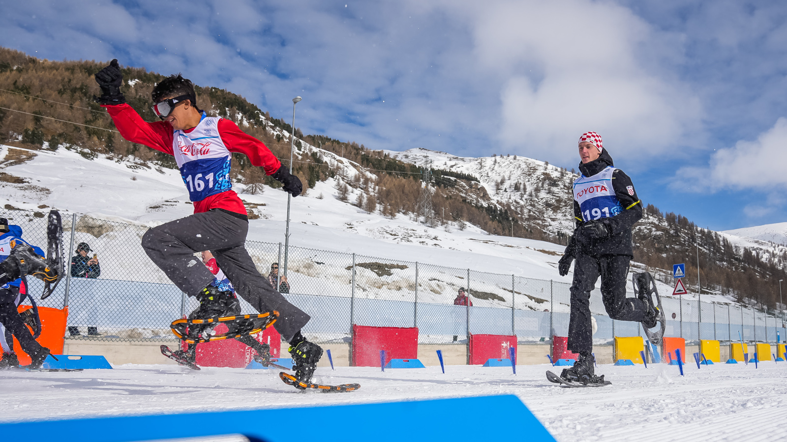Snowshoeing at the Special Olympics World Winter Games 2025