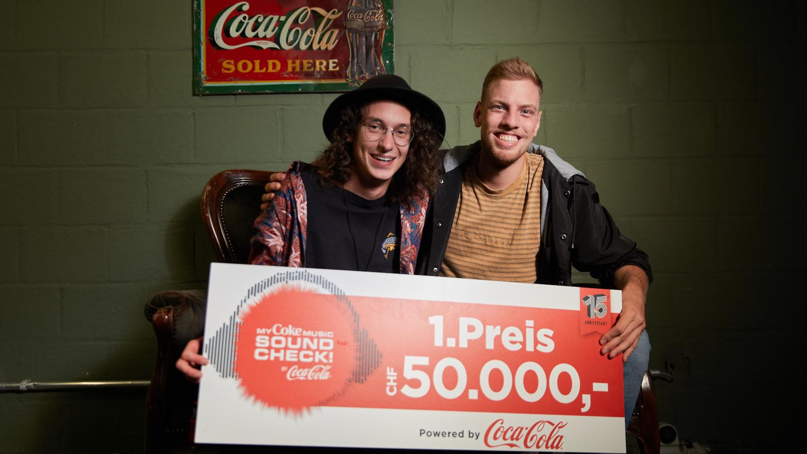 Gewinner CokeSTUDIO Soundcheck 2019: DAENS