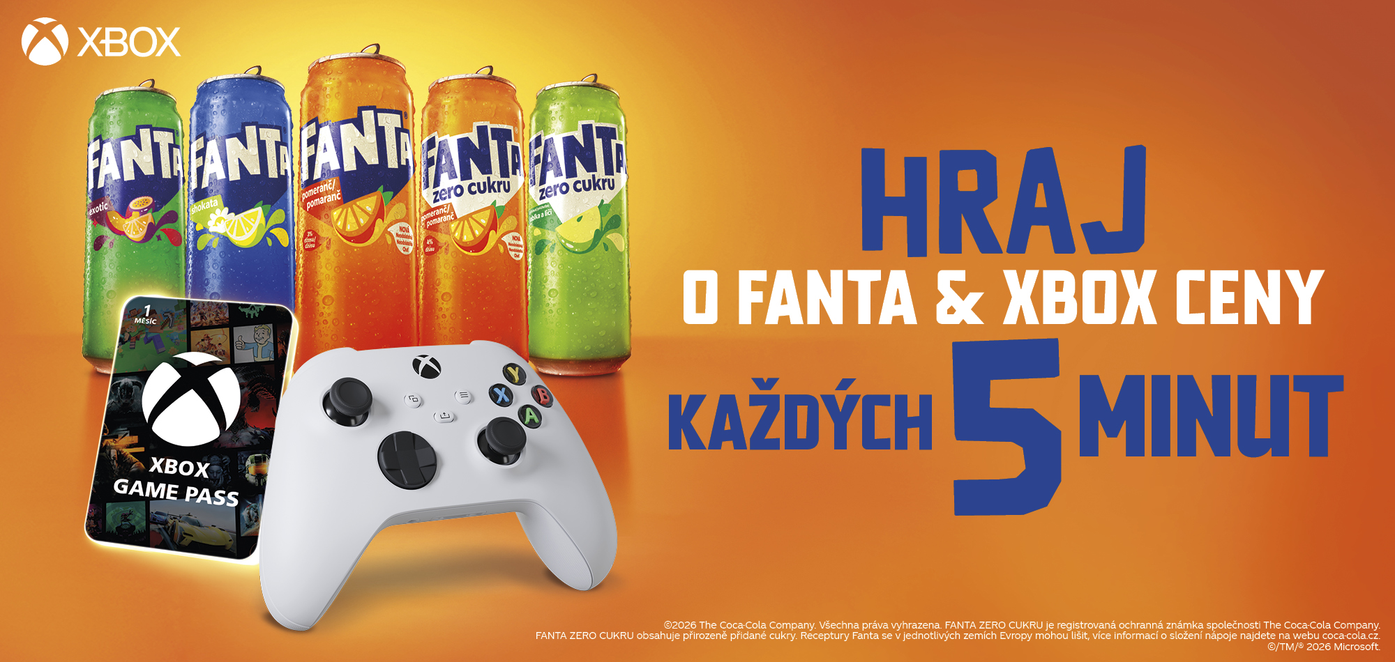 Fanta Xbox banner