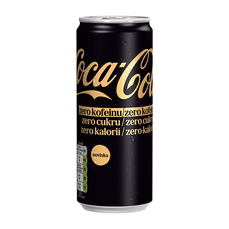 Coca-Cola ZERO ZERO, plechovka