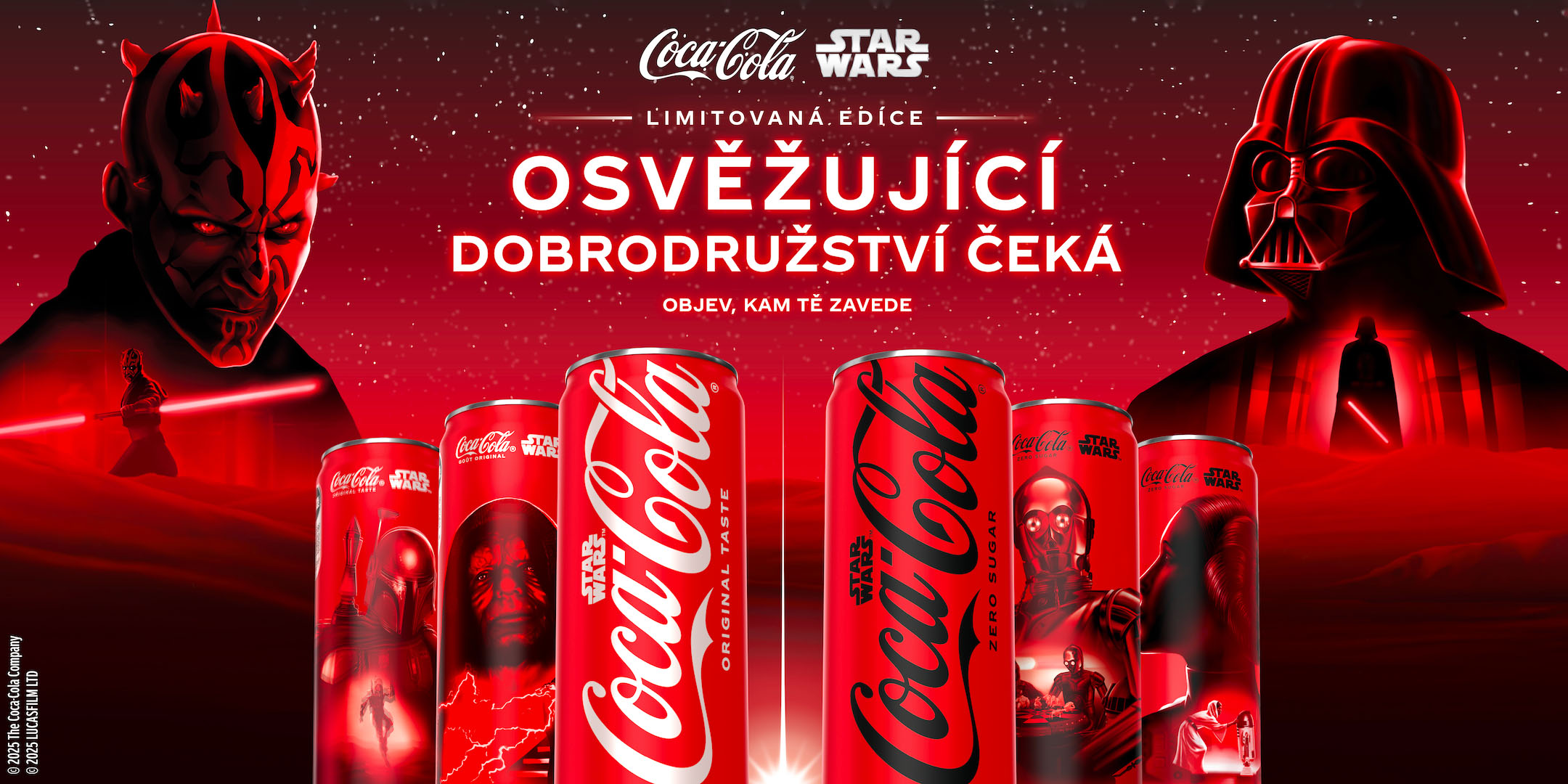 Coca-Cola a Star Wars přináší fanouškům limitovanou edici
