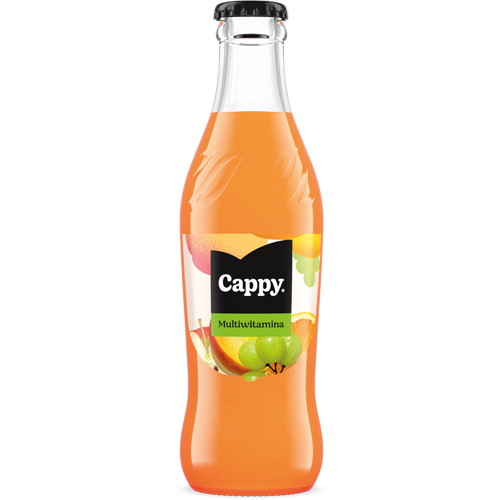 Cappy Multivitamin, multivitamiini mahl, pudel 250ml