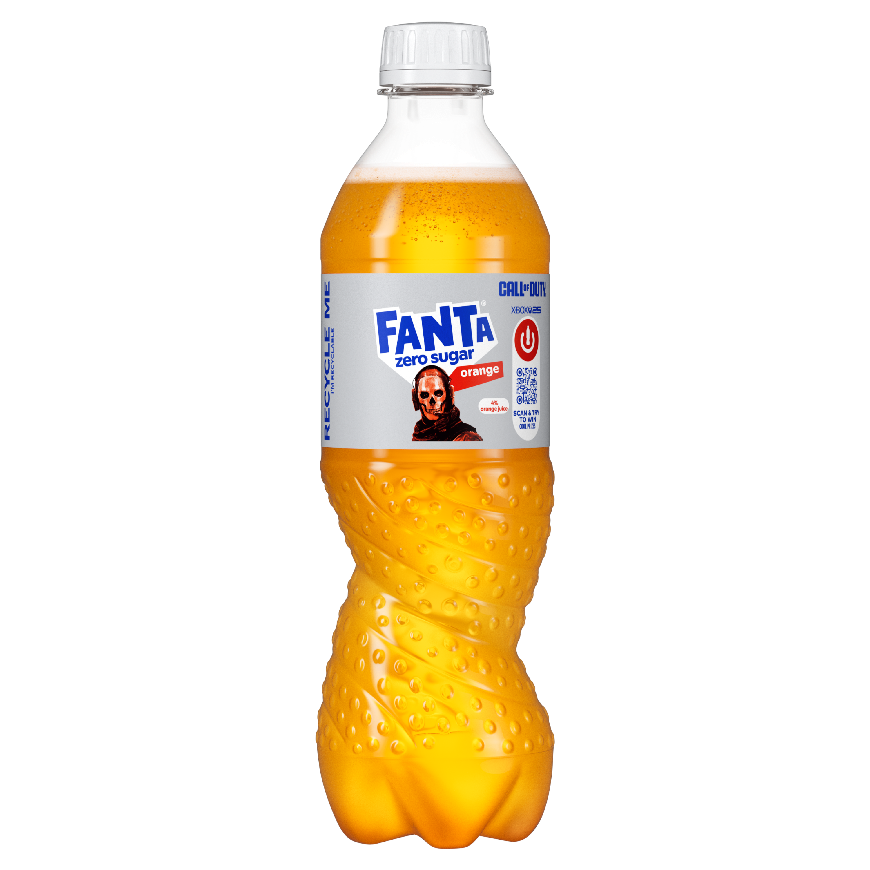 Fanta Orange Zero karastusjook, pudel 500ml