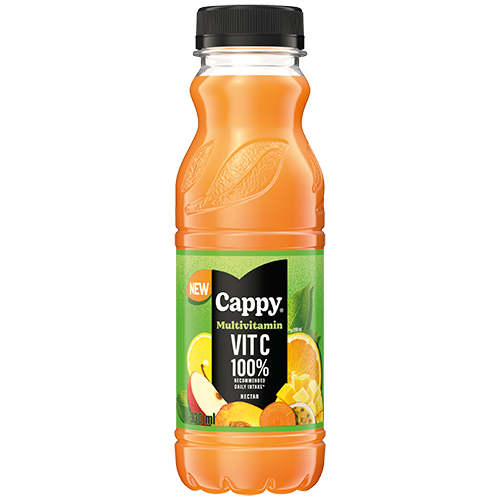 Cappy Multivitamin, multivitamiini mahl, pudel 250ml