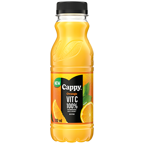 Cappy Orange, apelsinimahl, pudel 250ml