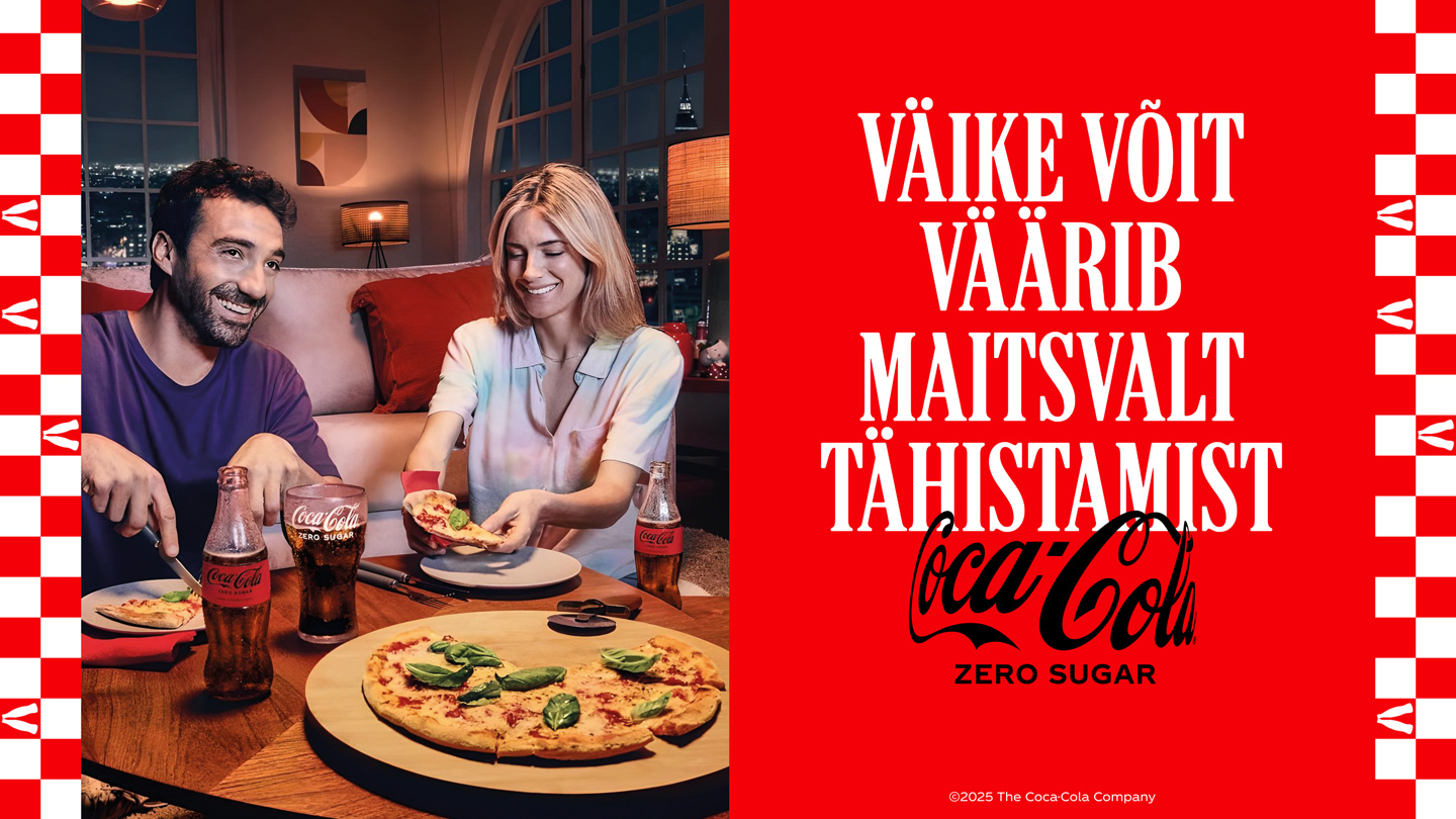 Väike võit väärib maitsvalt tähistamist Coca-Cola Zero