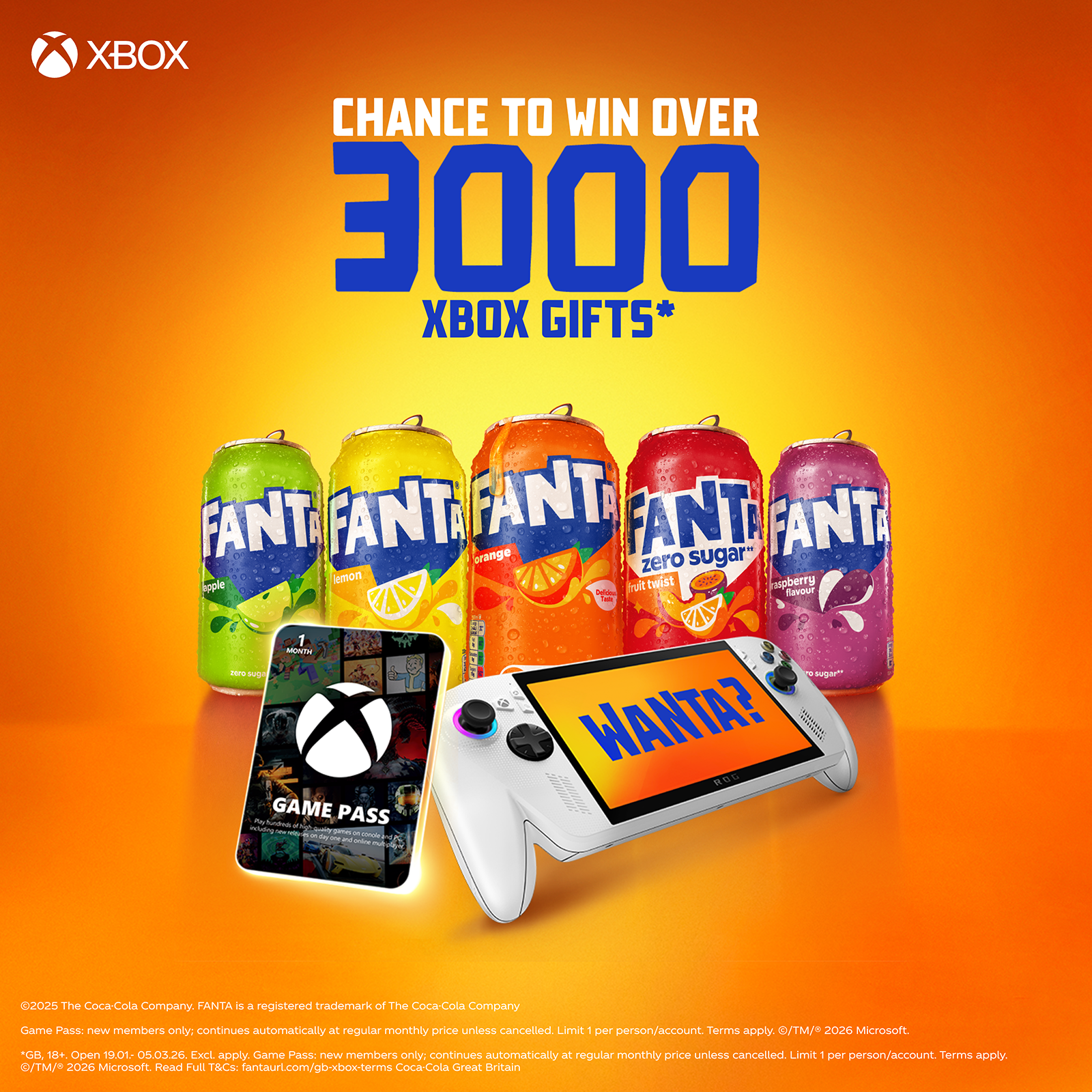 Fanta Xbox Promotional Image