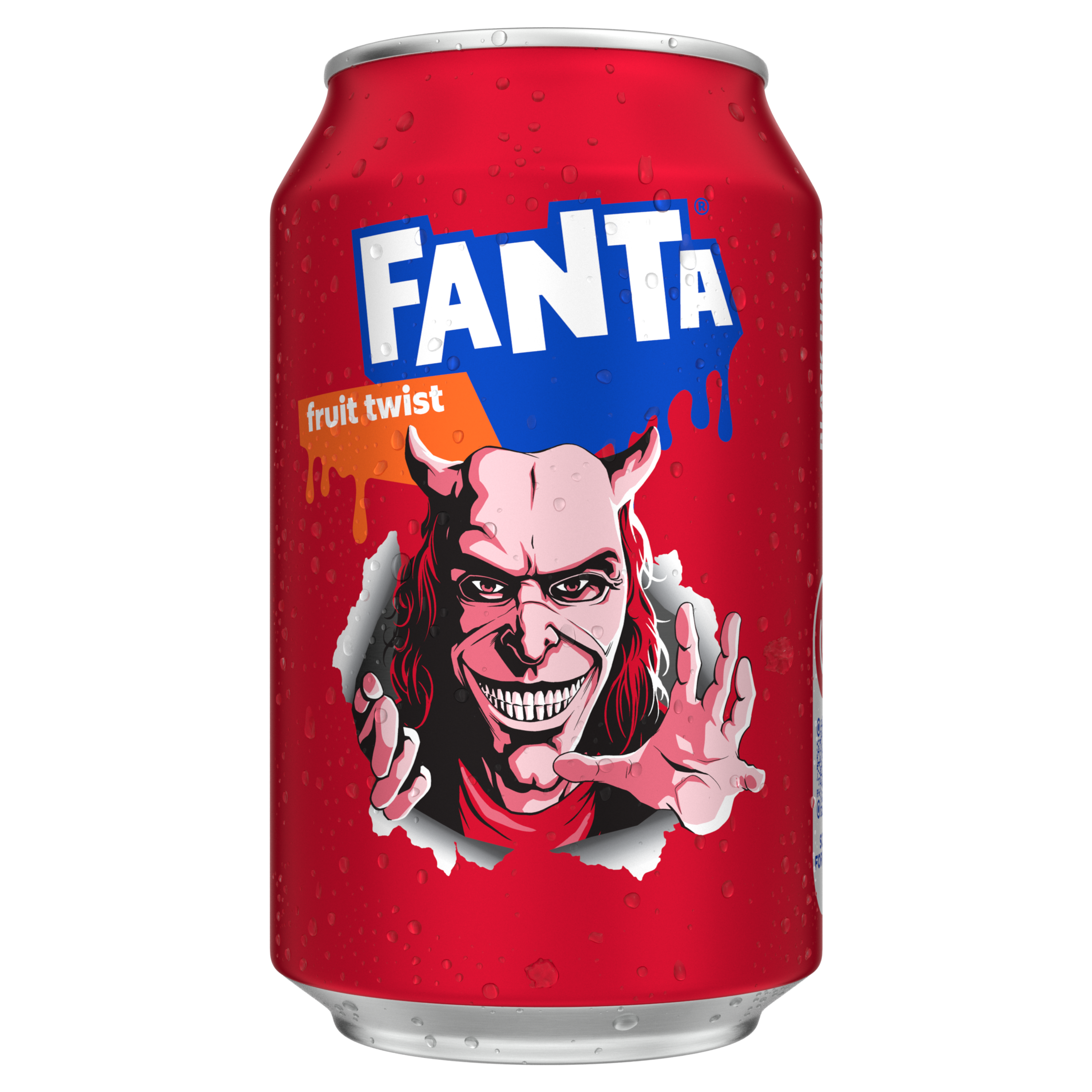 Fanta Fruit Twist can with The Grabber image featured 