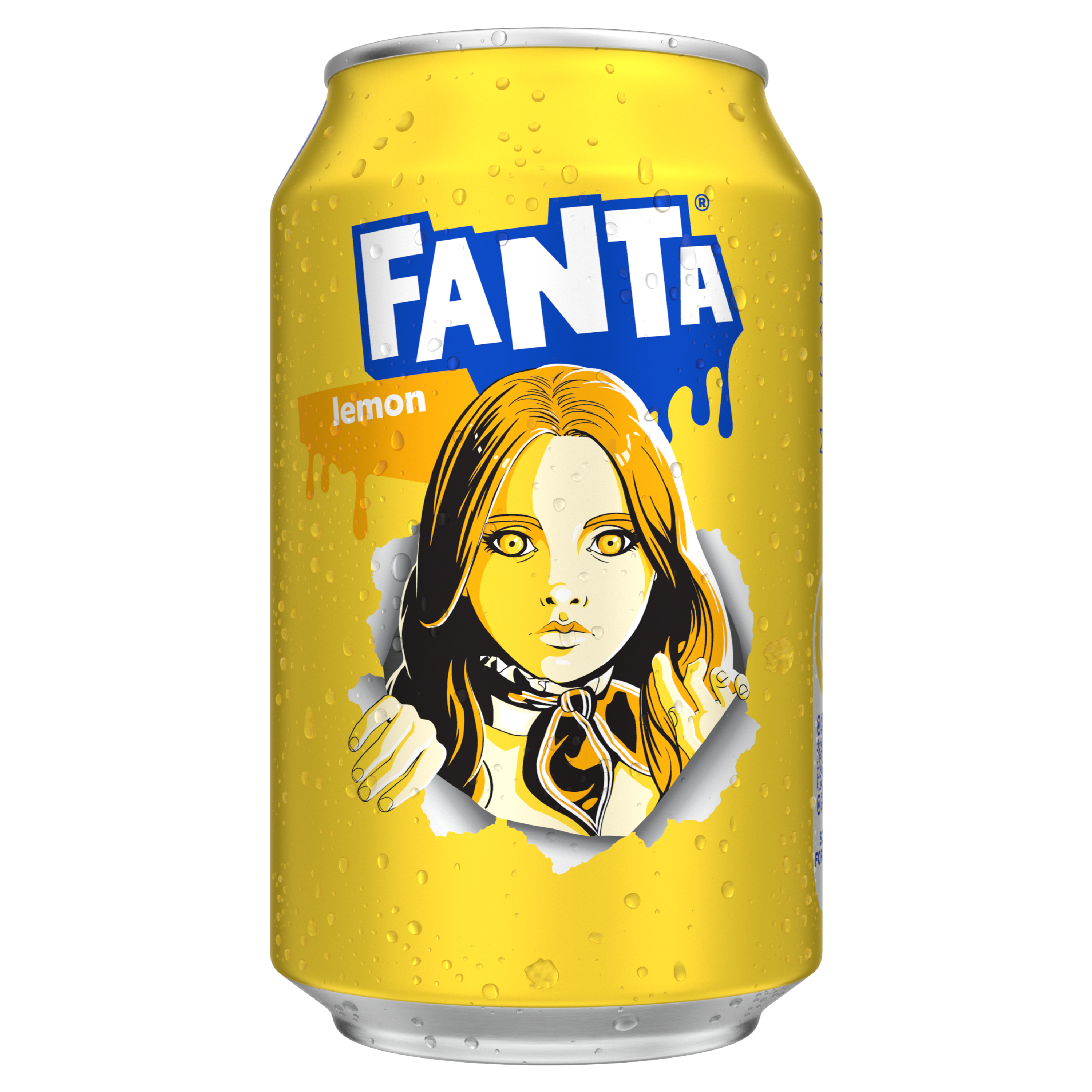 Fanta Lemon can with M3gan image featured