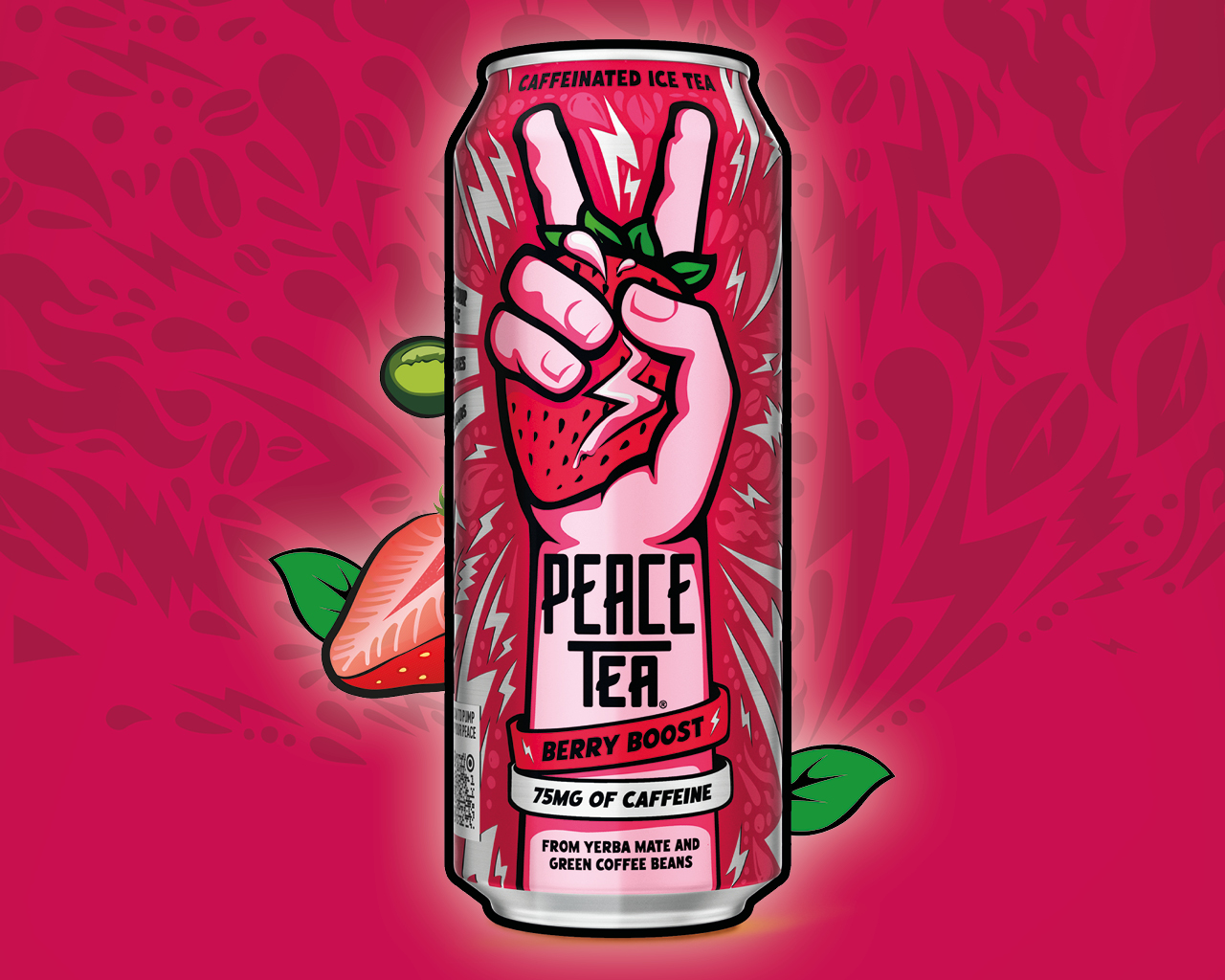 Eine Dose PEACE TEA Berry Boost