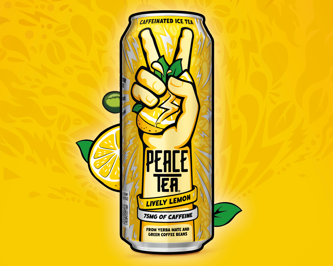 Eine Dose PEACE TEA Lively Lemon