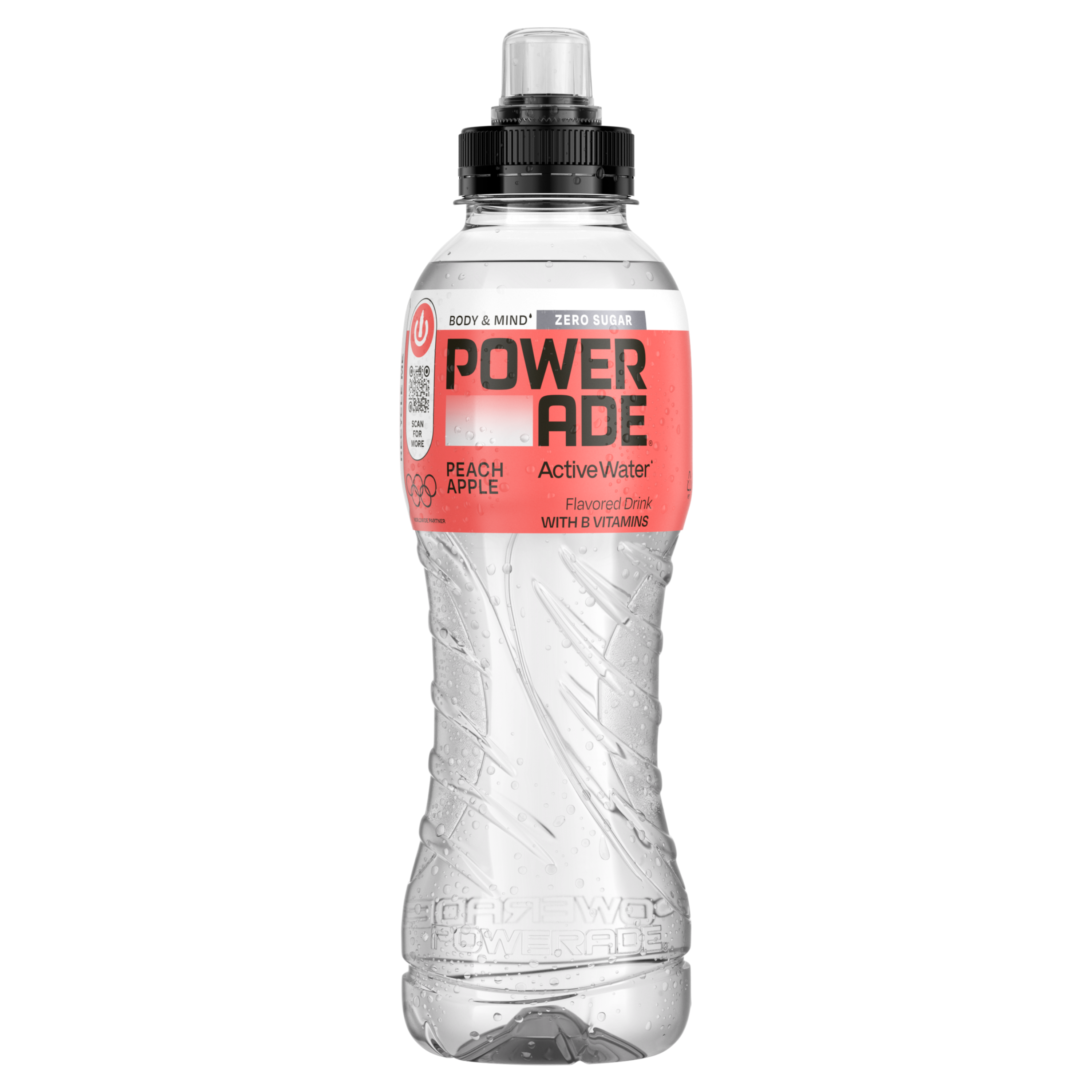 Powerade Active Water Peach Apple