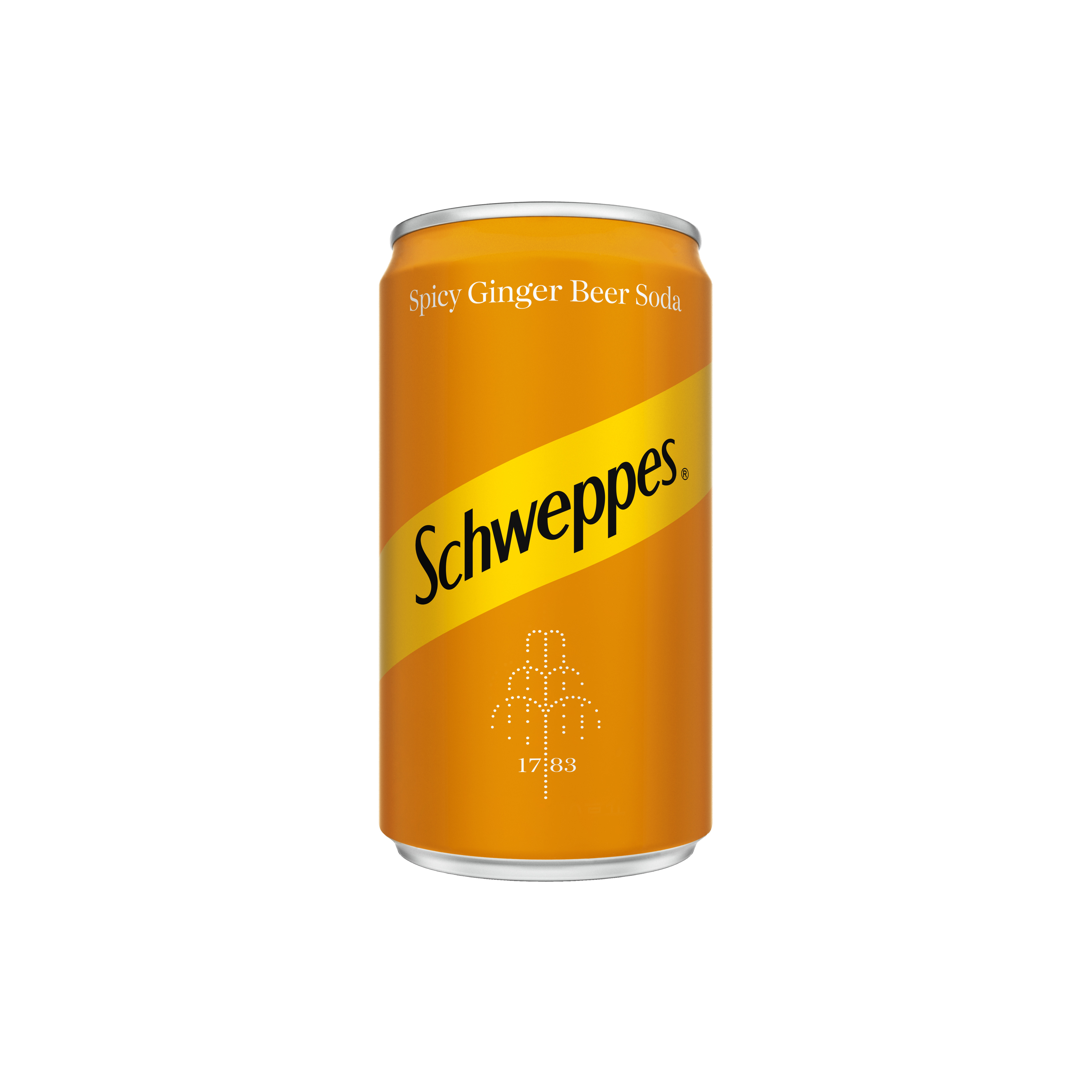 Schweppes Sipcy Ginger Beer can