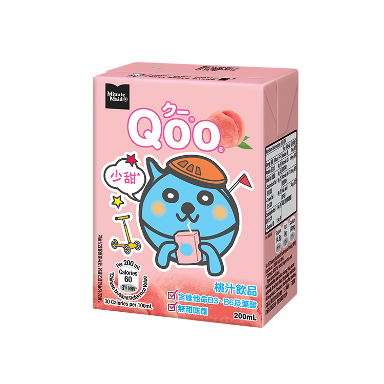 Minute Maid 酷兒®桃汁飲品