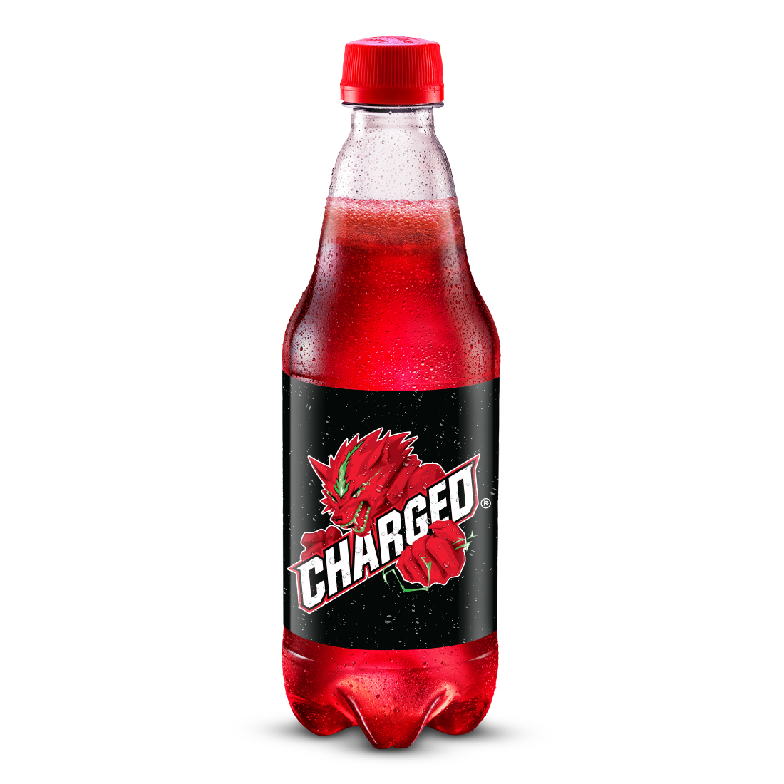 Bottle of Thums Up Charged