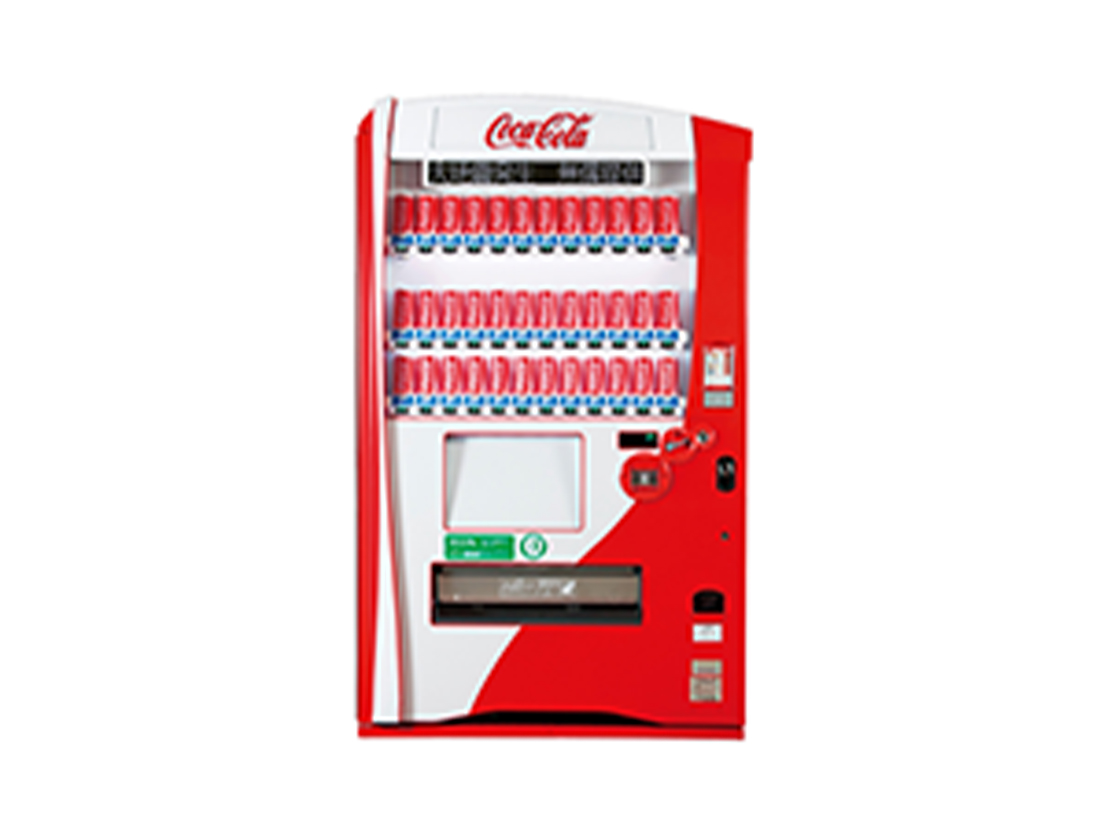 コカ・コーラの地域貢献型自動販売機