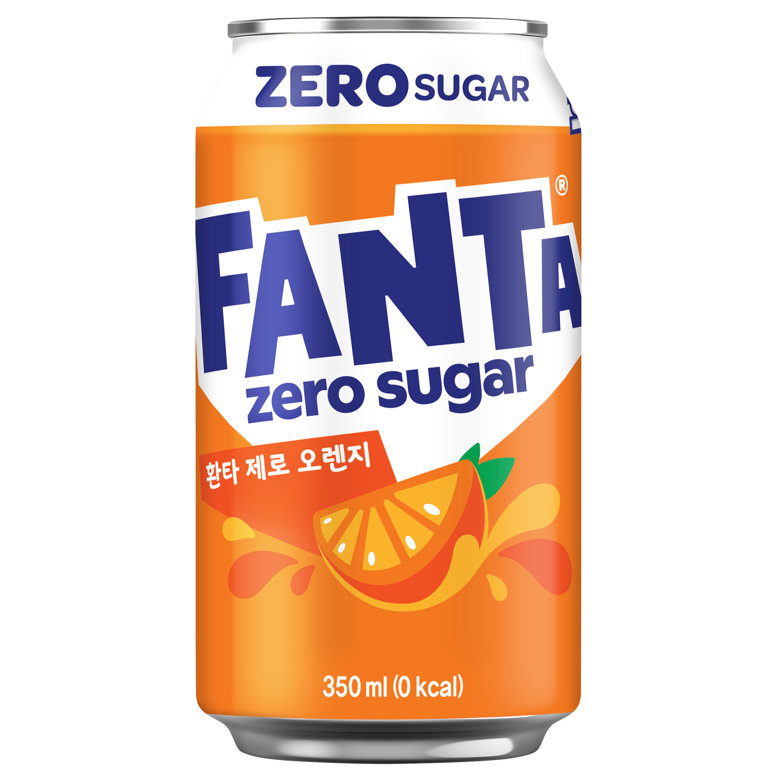환타 제로 오렌지 팩샷
