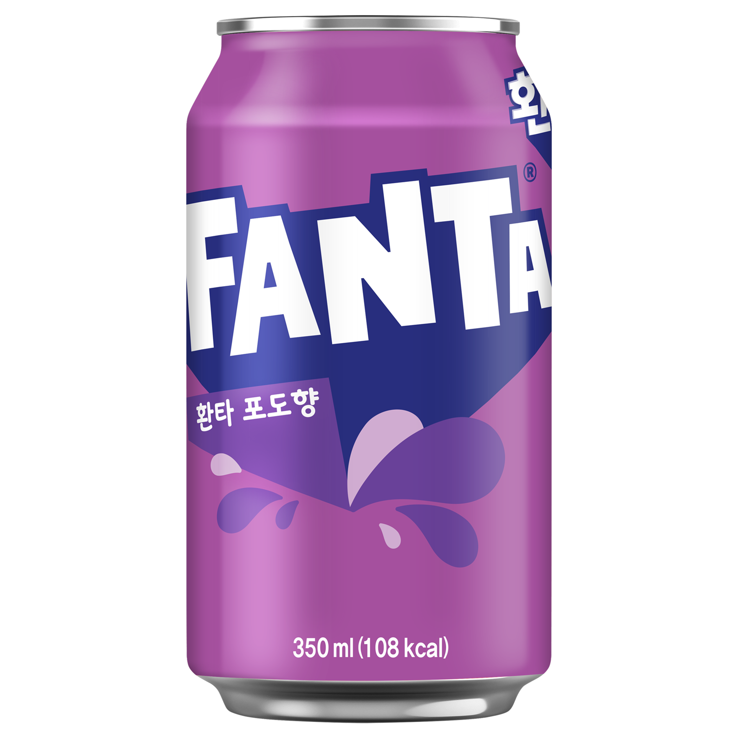  환타 포도향 팩샷