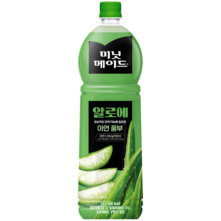 미닛메이드 알로에 1.5L 제품 사진