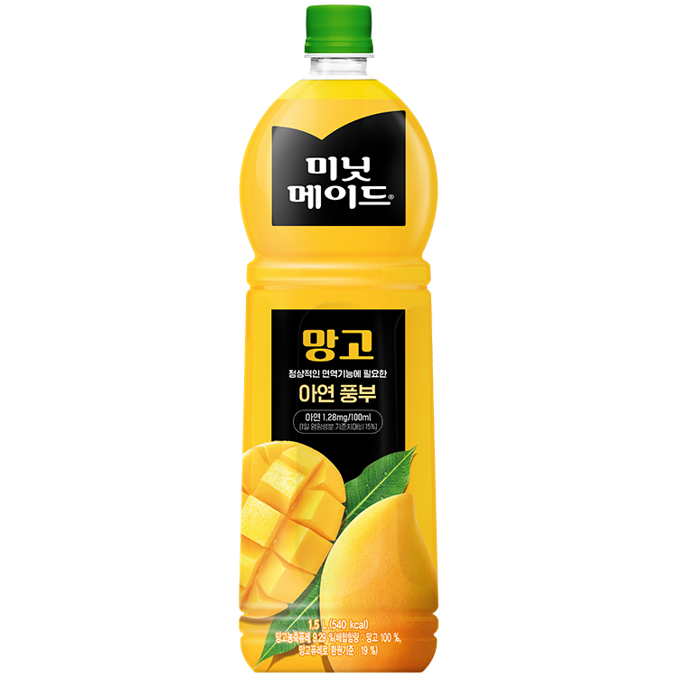 미닛메이드 망고 1.5L 제품 사진
