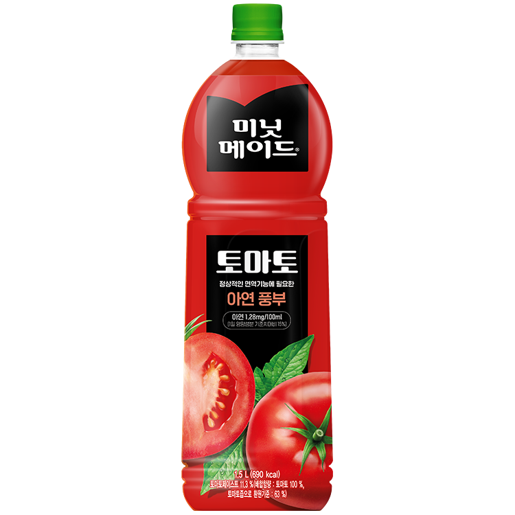 미닛메이드 토마토 1.5L 제품 사진
